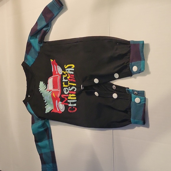 Infant Country Christmas One Pc 3 Months Like New - Picture 1 of 5